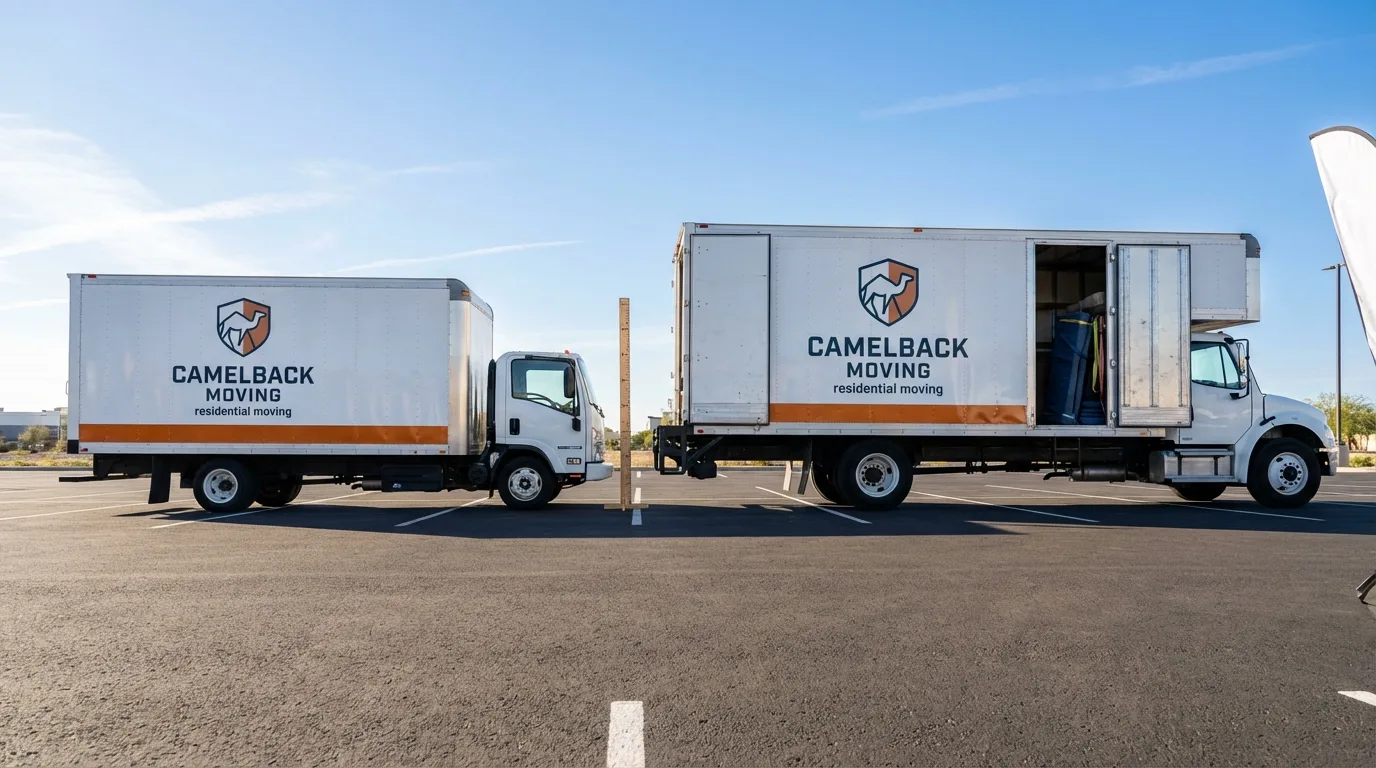 Moving truck size capacity guide in Thonotosassa